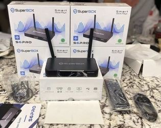 SuperBox S6 Pro, S6 Max, and S6 Ultra – Fully Sealed in Original Packaging