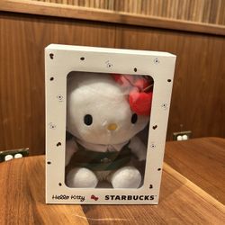 Starbucks X Hello Kitty Plush Toy