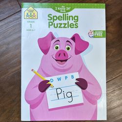 Spelling Puzzles Workbook  