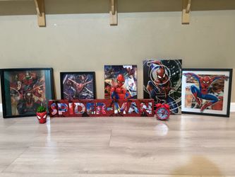 $60 dollar Spiderman Wall  Decor