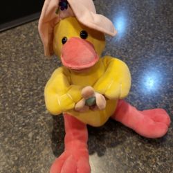 Kuddle Me large plush duck 