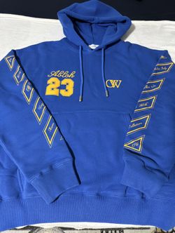 Off-White Cotton Hoodie Abloh 23 Large