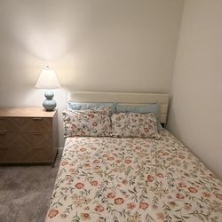 Bed Frame And IKEA Vesteroy Mattress For Sale