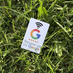 Google NFC Review Card Mobile Small Business