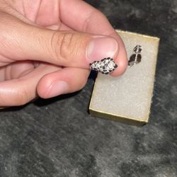 925 Sterling Silver Nugget Earrings