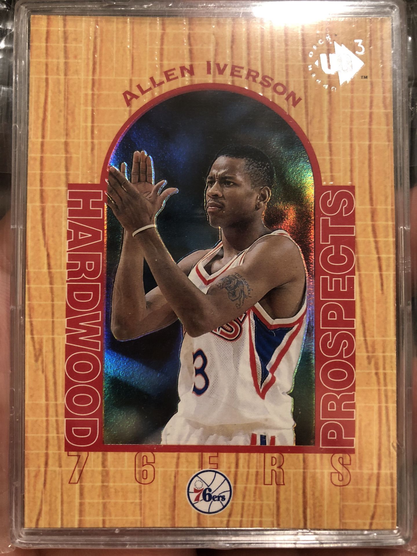 Allen Iverson 96-97 UD3 Rookie Card