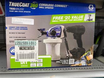 New Graco Turecoat 360 cordless connect tire airless paint and stain sprayer