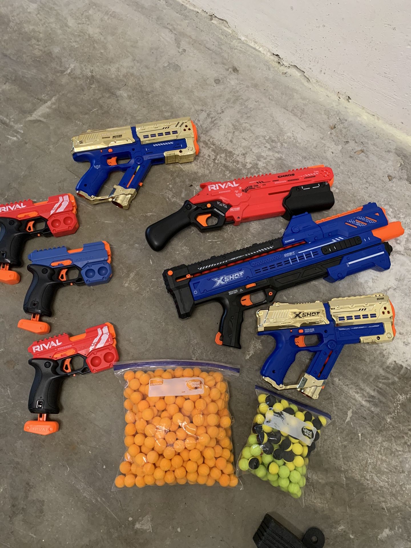 Nerf rival lot 7