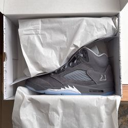 Jordan 5 Wolf Grey Size 12M