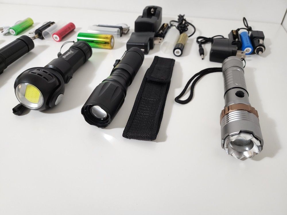 5pcs XHP50 / 70, Boruit, Skywolfeye Flashlights Lot