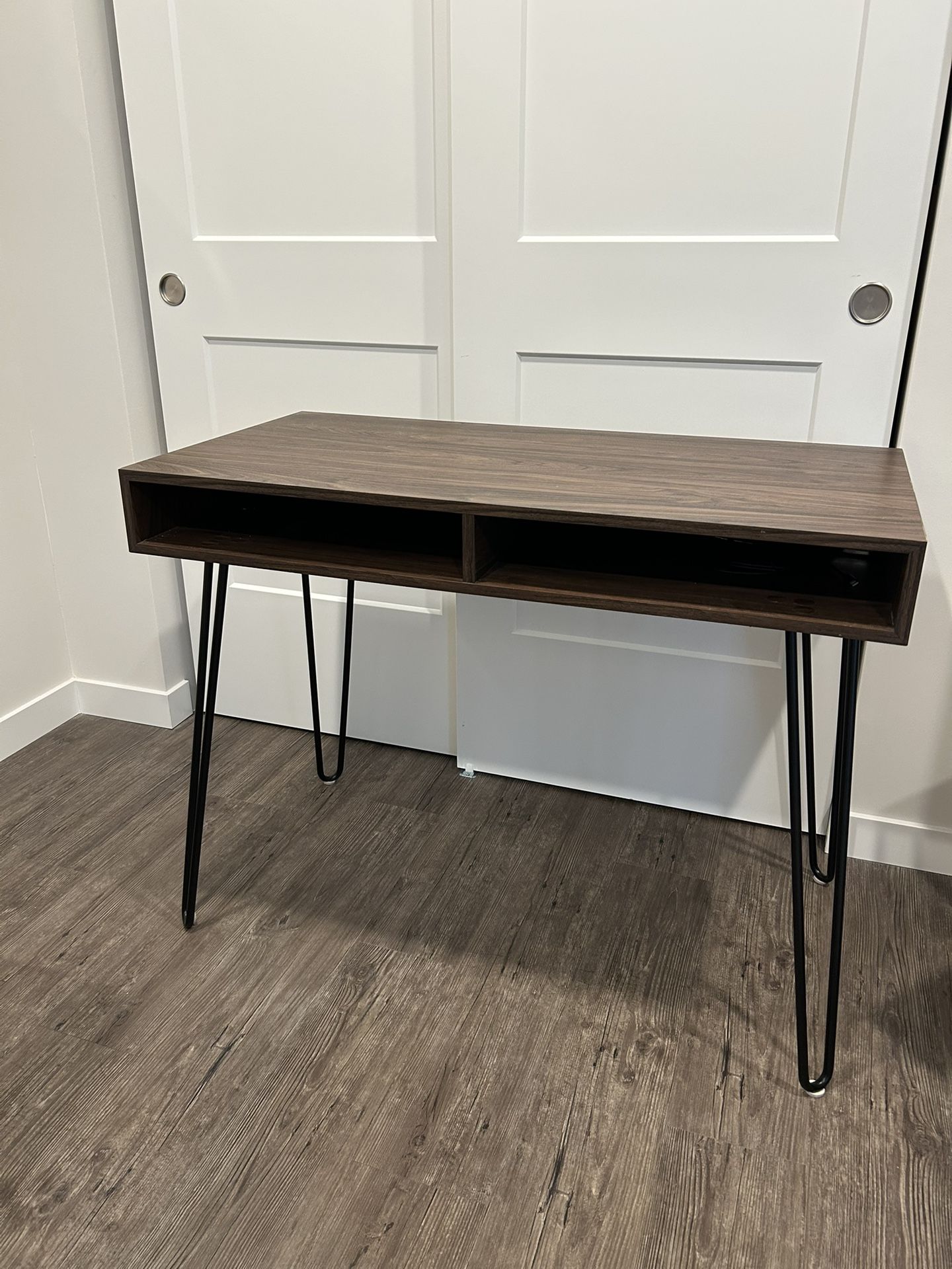 Hairpin Writing Desk with Storage - Thresholdâ„¢