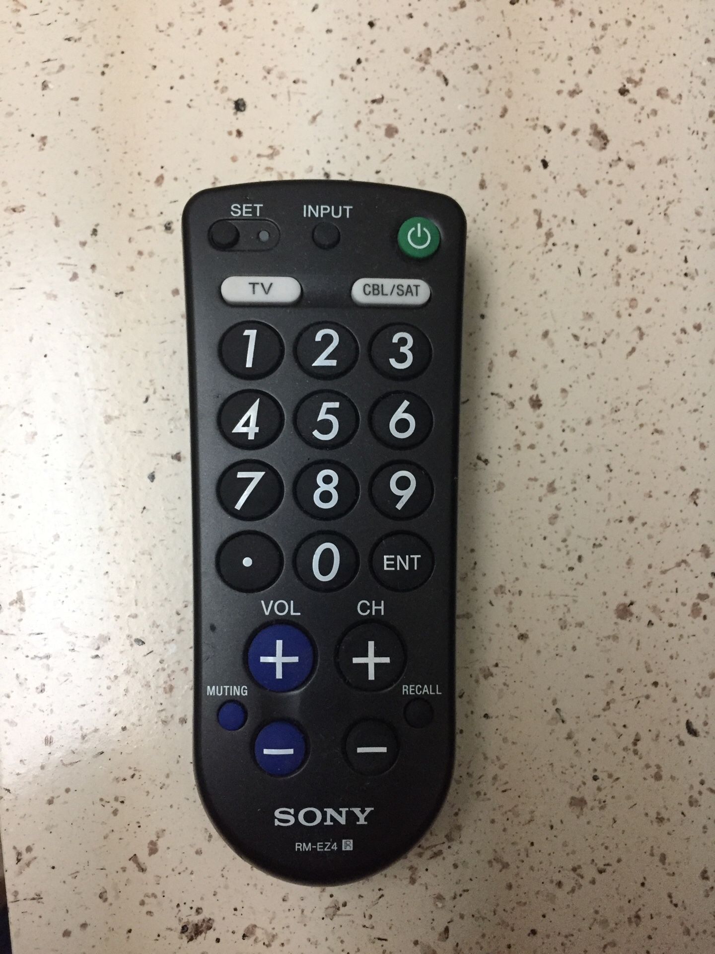 Tv programmable remote