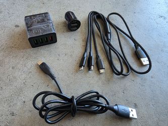 Home car charger usb c micro lightening iPhone android Samsung