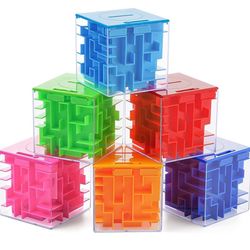 1pk Money Maze Puzzle Gift Box Brain Teaser Kids Adults Birthdays Party Fun