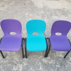 LIFE TIME KIDS CHAIRS 3 PCS