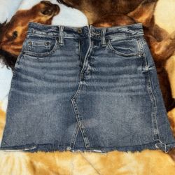 Denim skirt