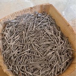 Galvanized spiral shank nails 2.5” 50lb box