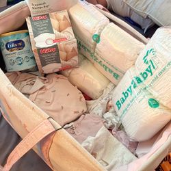 Newborn Clothes  And Breastfeeding Items  Bundle