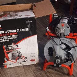 Powered Drain Cleaner Almost New Just Used It Ones 