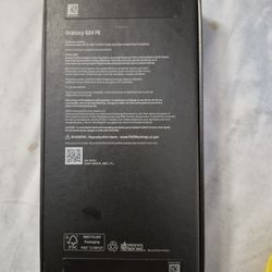 Samsung Galaxy 24 Fe Year Of Unlimited service 