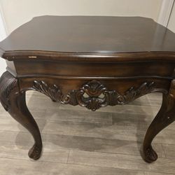 Wooden End Table
