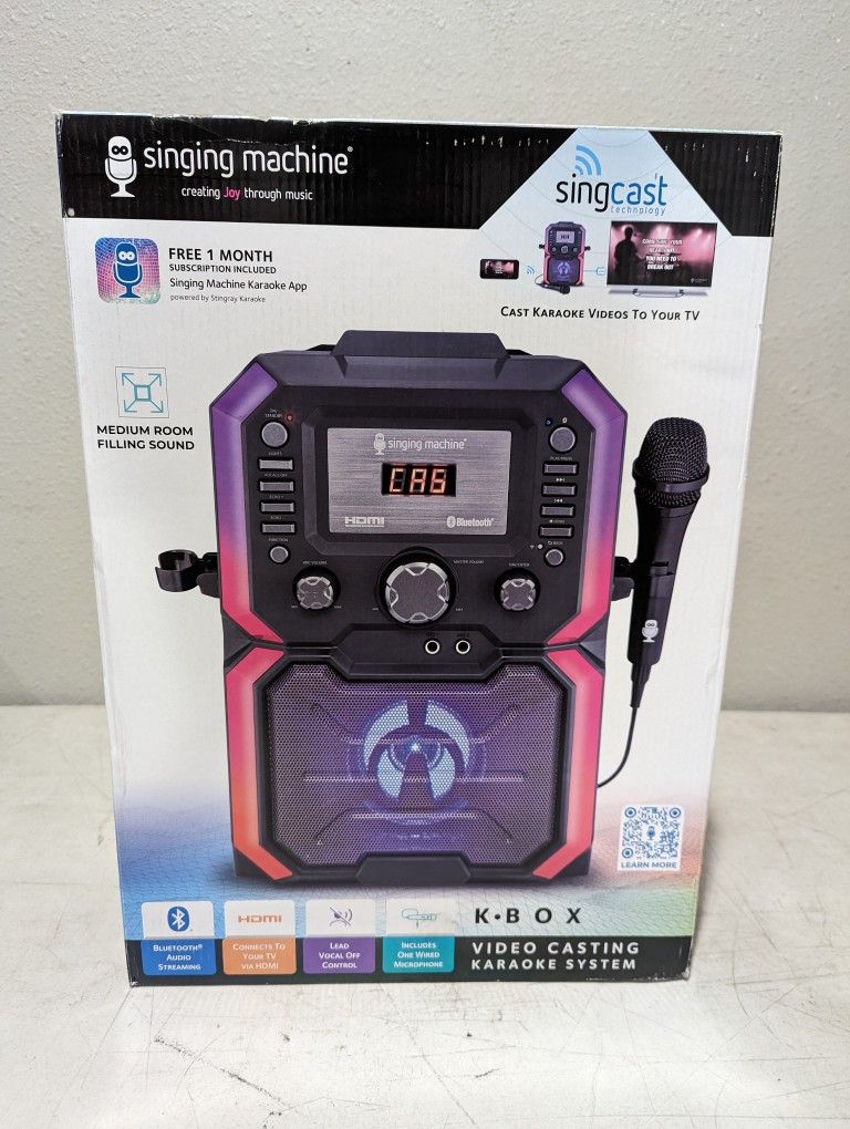 BRAND NEW KARAOKE MACHINE 