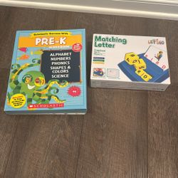 Preschool Book And Letter Game