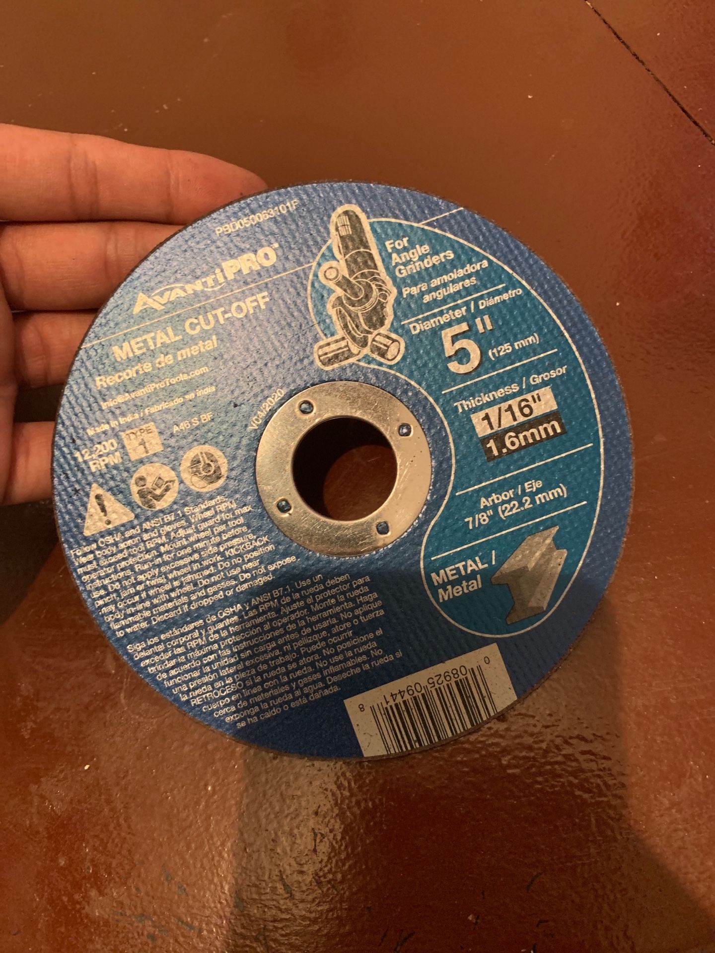 Metal cut