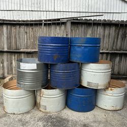 Wood Burning Barrels