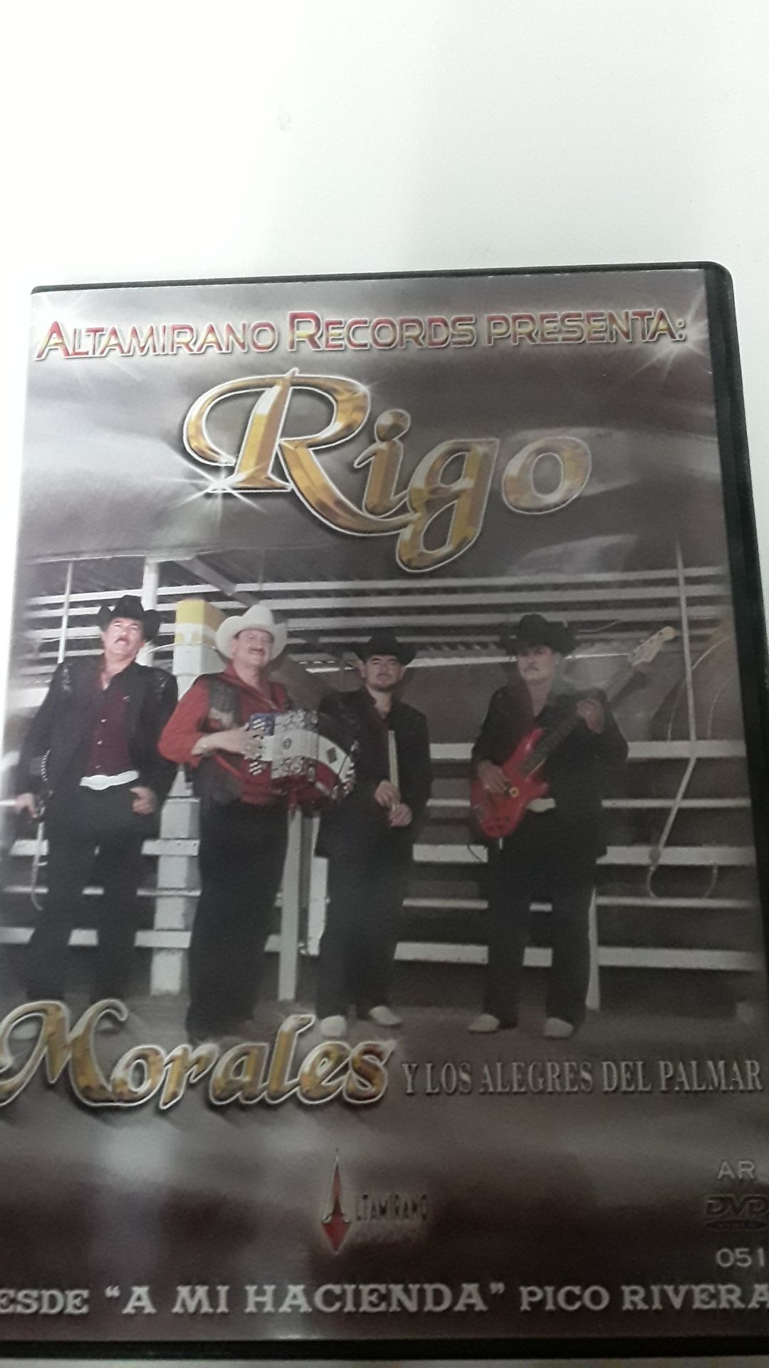 Rigo Morales (dvd) en concierto