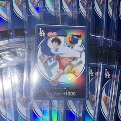 La Dodger Luffy Card