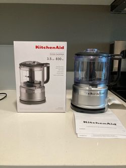 NEW CB2 KitchenAid 3.5 Cup Mini Food Processor *Retail $70 RH West Elm Breville MOVING SALE