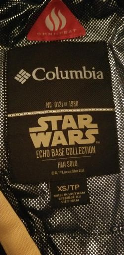 Columbia Starwars echo limited edition jacket