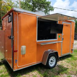 For Sale En Venta Food Trailer No Food Truck 14 Feet Only 3 Months Of Use Solo 3 Meses De Uso