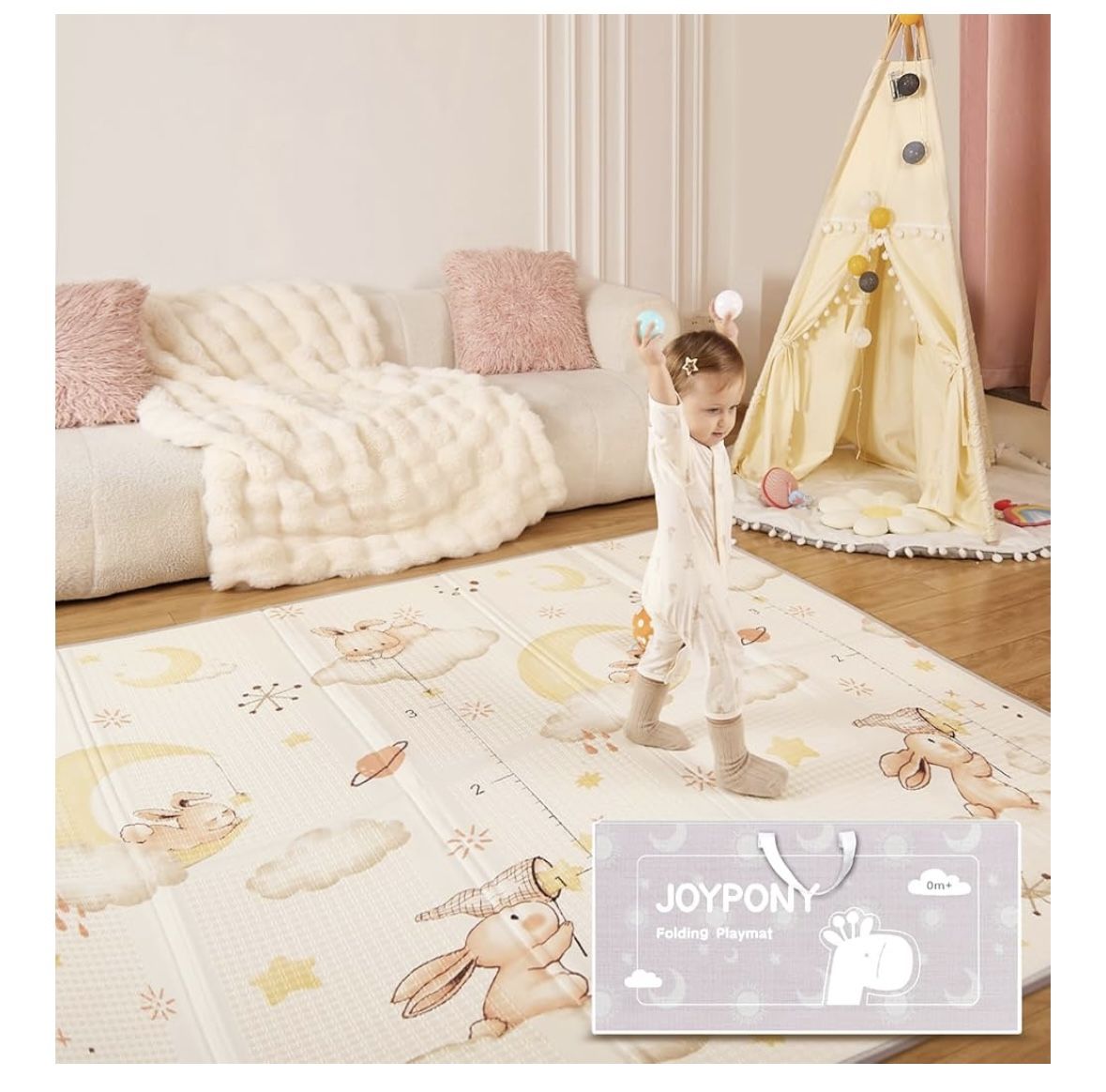 Foldable Play Mat - 47x47”