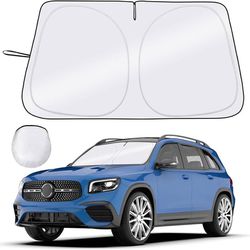 new Windshield Sun Shade - Car Sun Shade Windshield, Reflector Sunshade Offers Ultimate Protection for Car Interior, 145 x 80  About this item  Protec
