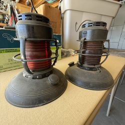 Antique Traffic Lanterns 