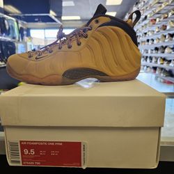 Nike Foamposite Sz 9.5 Ds  "Timberland"