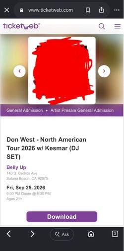 Don West at Belly Up Tavern 9/25
