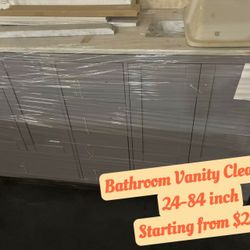 Bathroom Vanity Clearance,30-84 inch 9.172