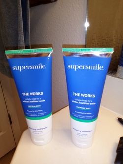 Supersmile the Works Teeth whitening toothpaste