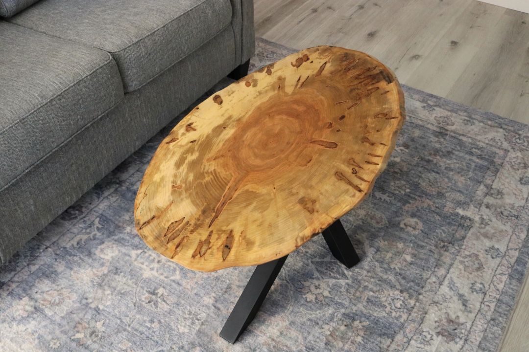 Ambrosia Maple Live Edge Coffee Table