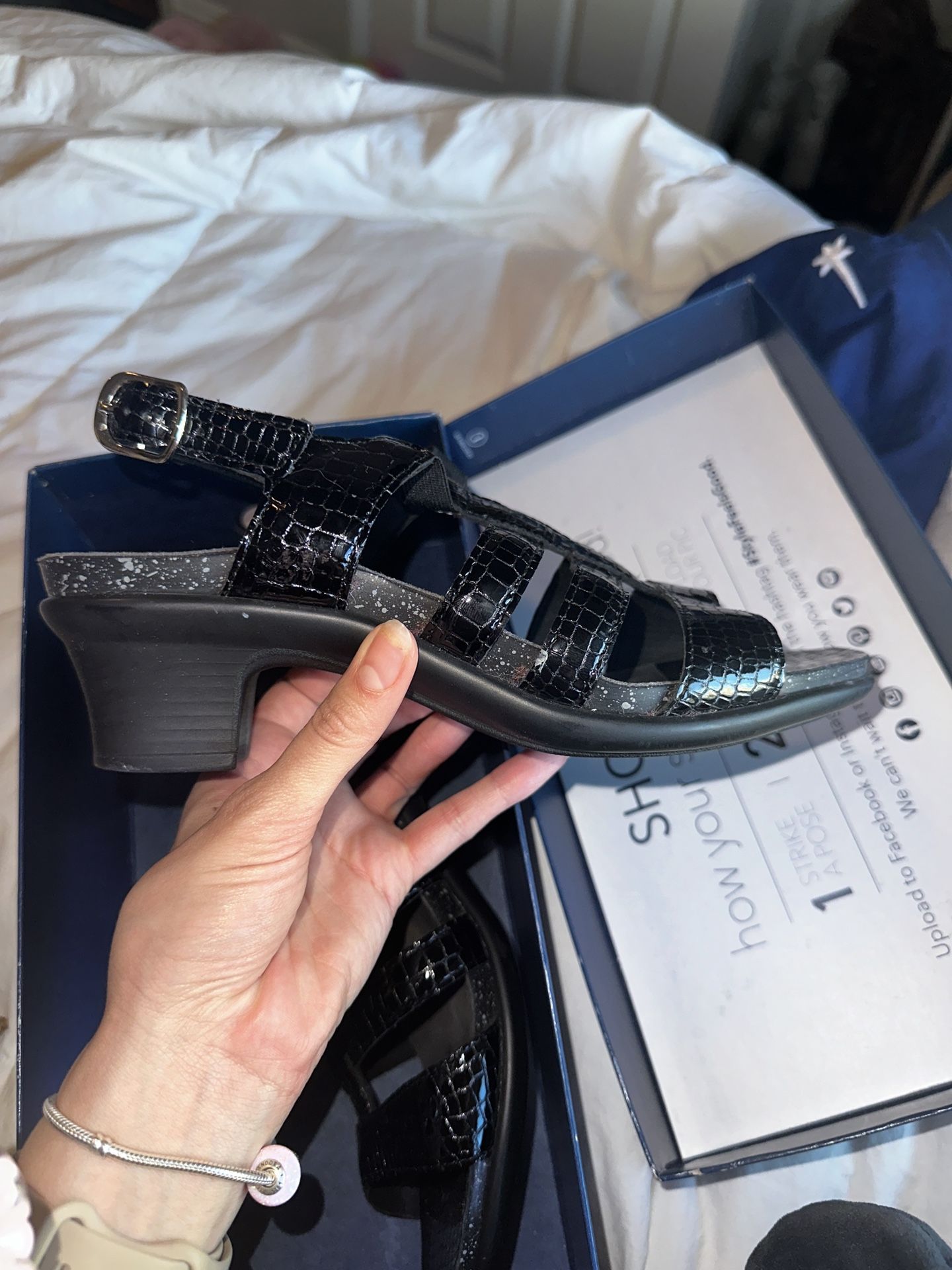 Black Cocktail Server SAS Shoes