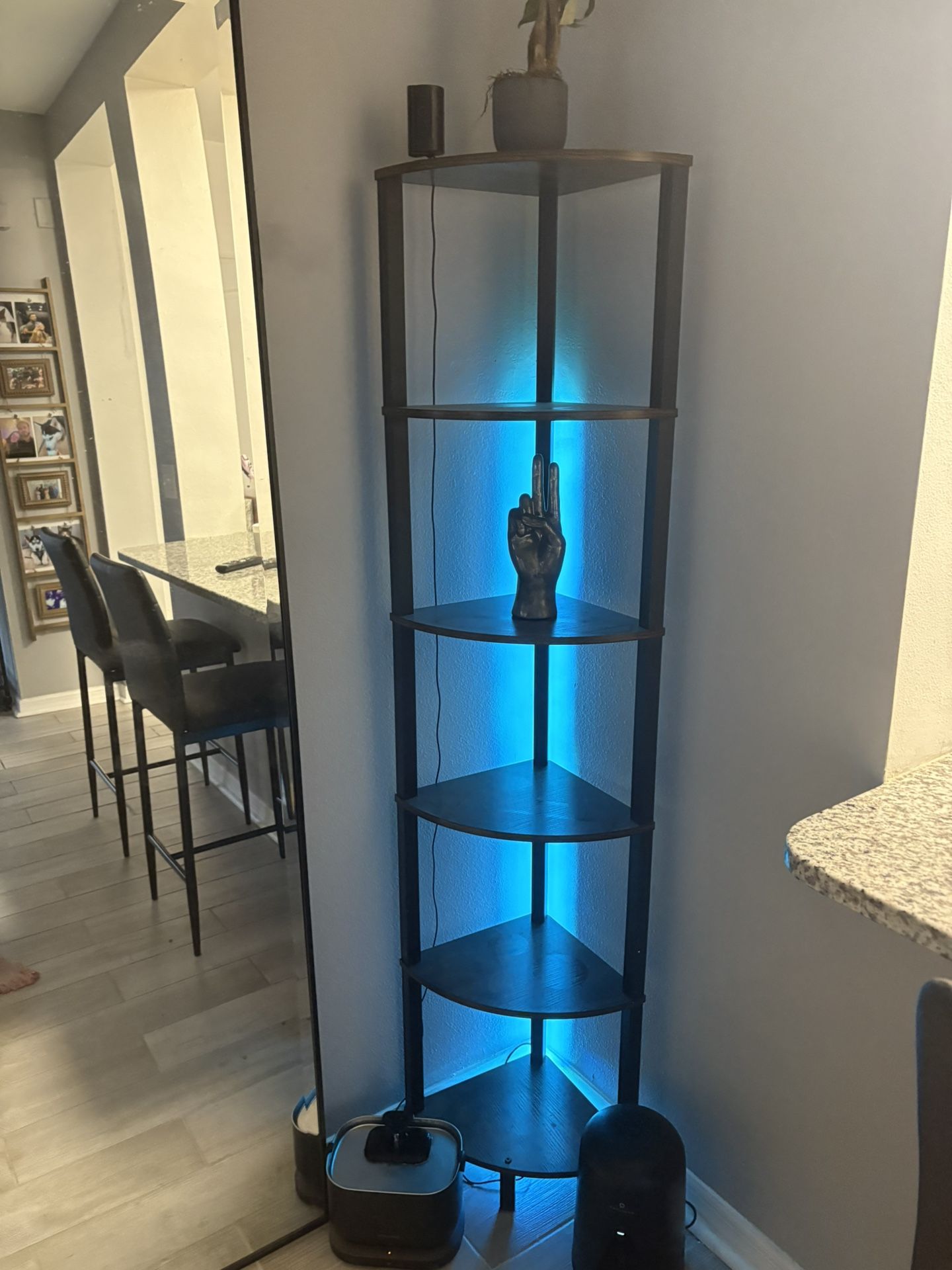 6 Ft Corner Shelf