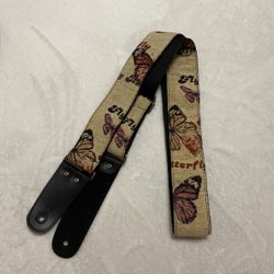 Butterfly Guitar Strap