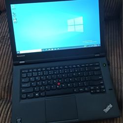 Lenovo Thinkpad Pro Grade 14 Inch Laptop Intel Duo Core 8 GB Ram 500 GB HD DVDRW Webcam Wi-Fi Windows Professional OS 