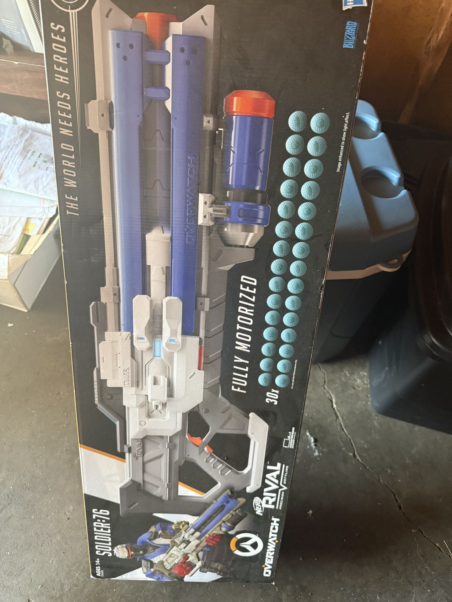 Overwatch Soldier 76 Nerf Gun