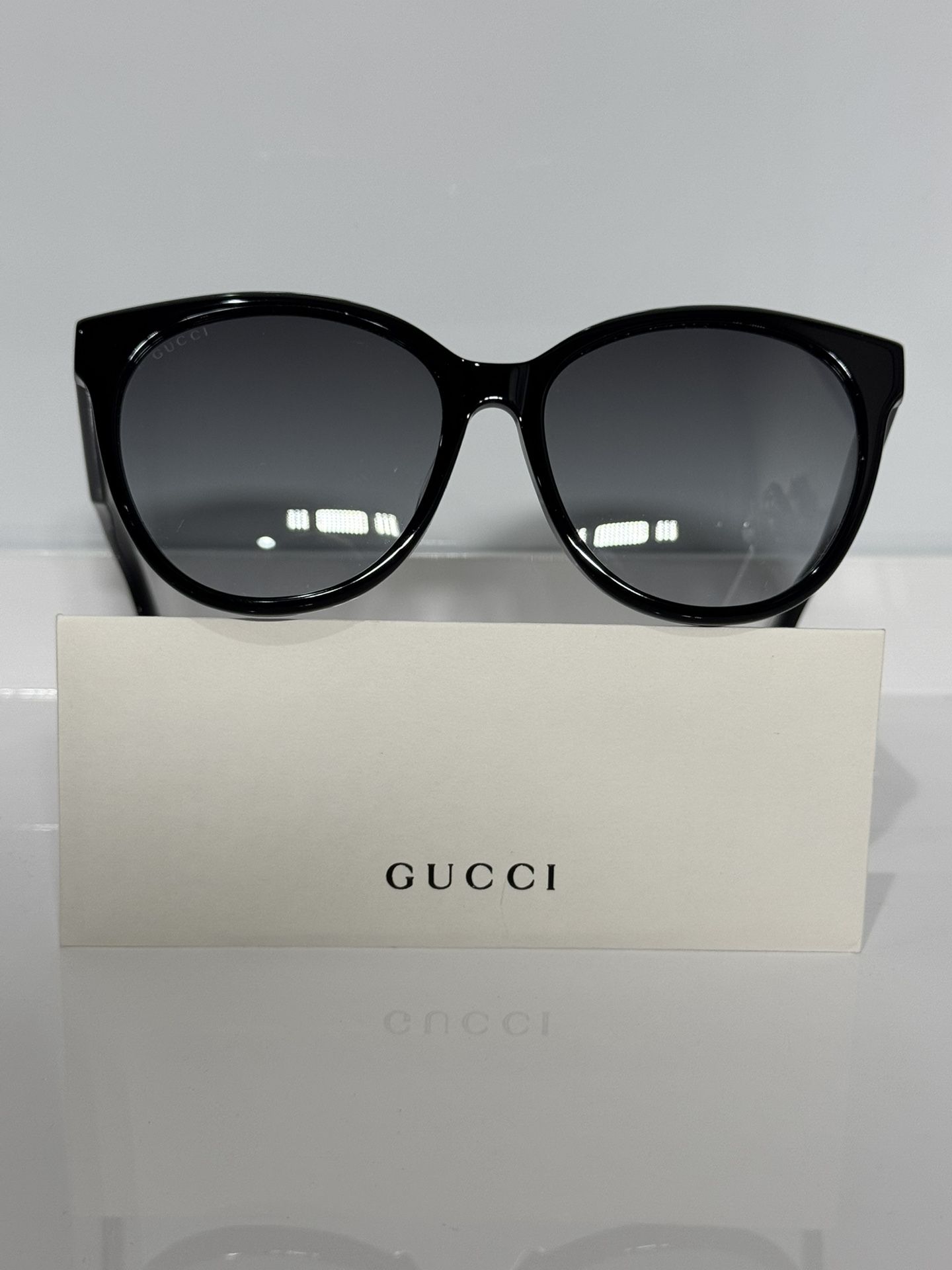 Gucci GG1171SK 002 Big Soft Round Acetate Woman’s Sunglasses 57mm