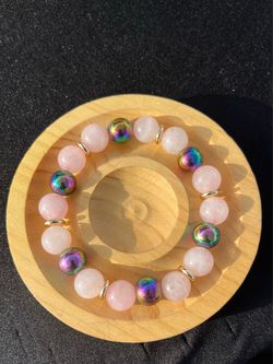 Pink Quartz Bracelet