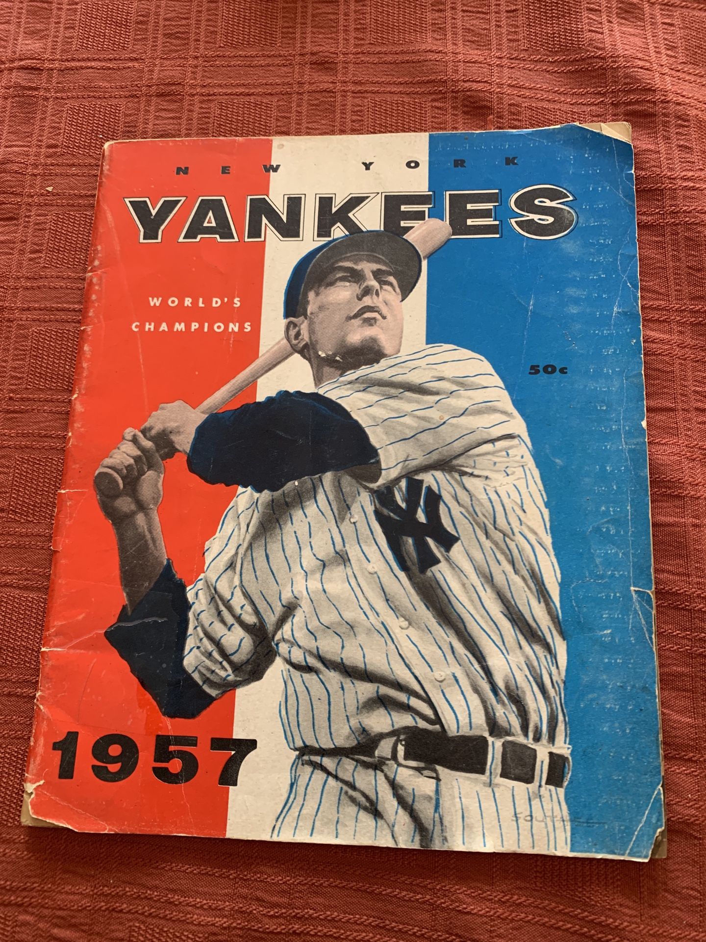 Collectible 1957 YANKEE yearbook with all pages